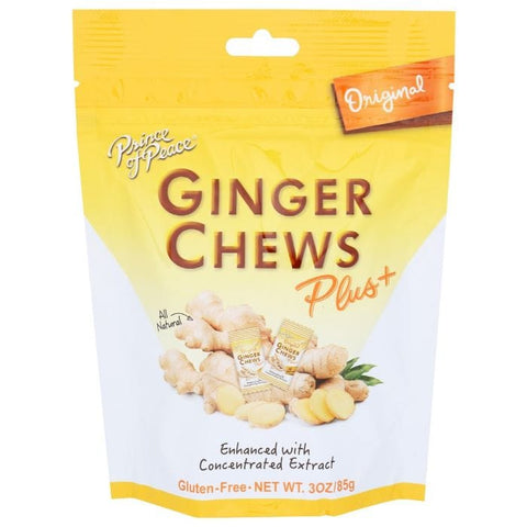 PRINCE OF PEACE: Digestive Ginger Chew, 3 oz