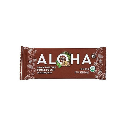 ALOHA: Bar Choc Chip Ckie Dgh, 1.9 oz