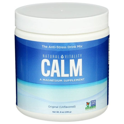 NATURAL VITALITY: Calm Original Unflavored, 8 oz