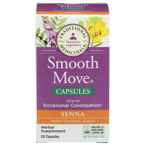 TRADITIONAL MEDICINALS: Smooth Move Senna Extract, 50 cp