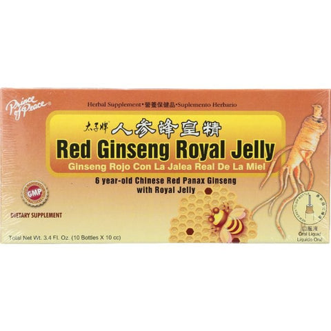 PRINCE OF PEACE: Red Ginseng Royal Jelly, 10 Bottles