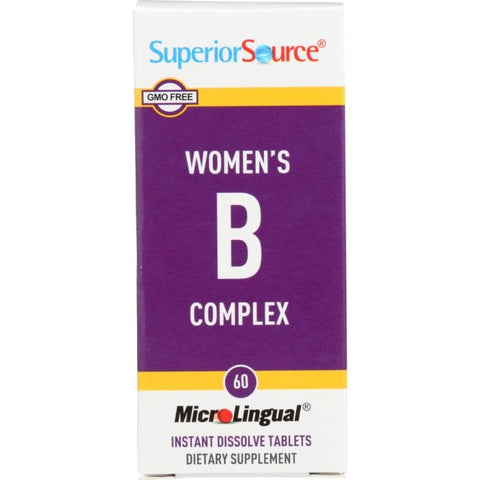 SUPERIOR SOURCE: Women's B Complex, 60 tb