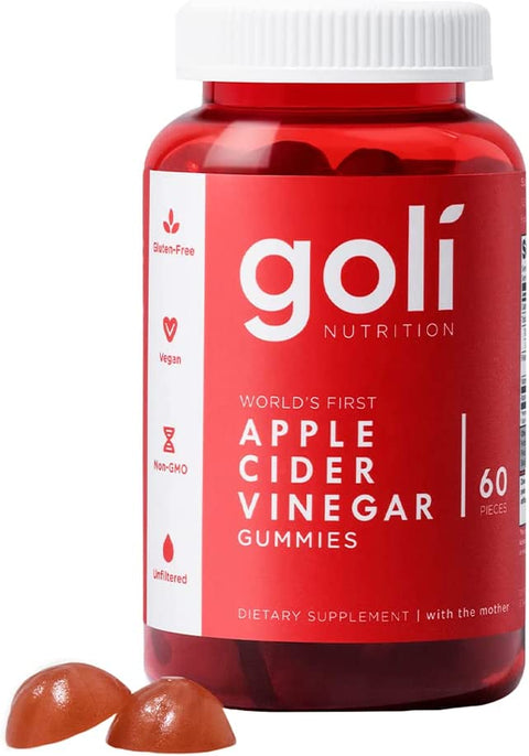 GOLI NUTRITION: Apple Cider Vinegar Gummy, 60 pc