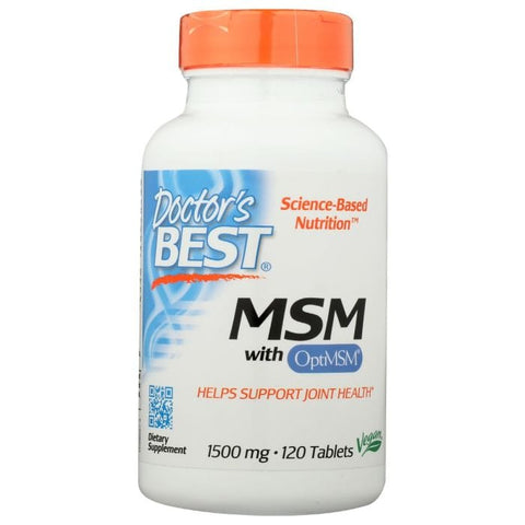 DOCTORS BEST: Msm 1500Mg, 120 tb