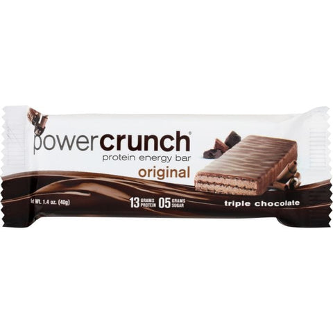 POWER CRUNCH: Bar Protein Triple Chocolate, 40 gm