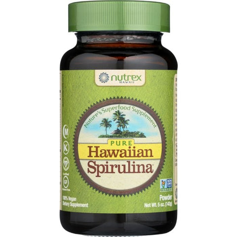 NUTREX: Hawaii Spirulina Pacifica Pure Hawaiian Nature's Multi-Vitamin Powder, 5 oz