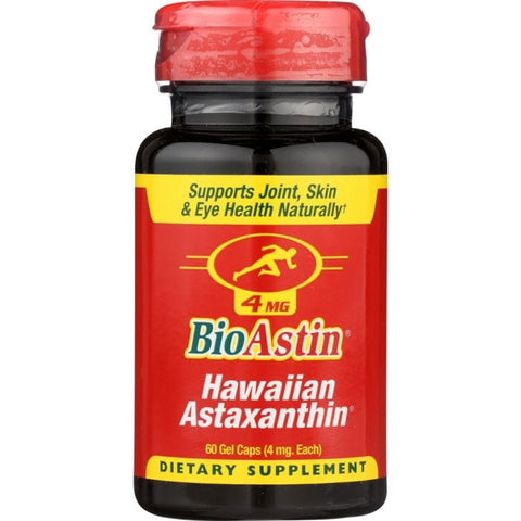 NUTREX: Hawaii BioAstin Hawaiian Astaxanthin 4 Mg, 60 Gel Caps