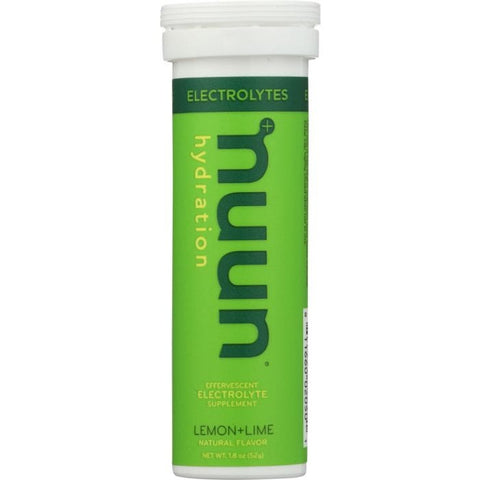 NUUN: Beverage Tube Lemon Lime, 10 tb