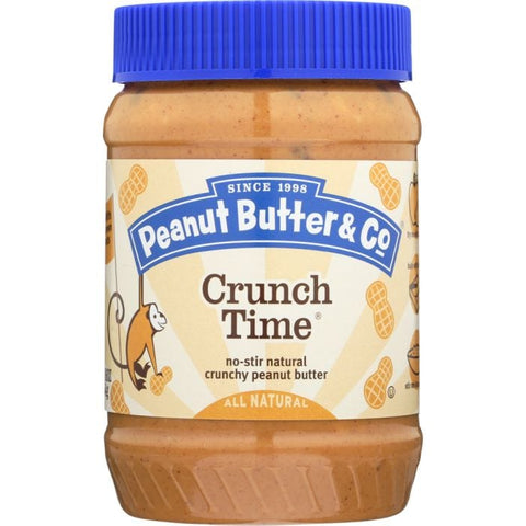 PEANUT BUTTER & CO: Crunch Time Crunchy Peanut Butter, 16 oz