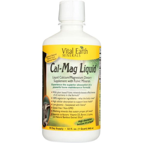 VITAL EARTH MINERALS: Cal-Mag Liquid, 32 oz