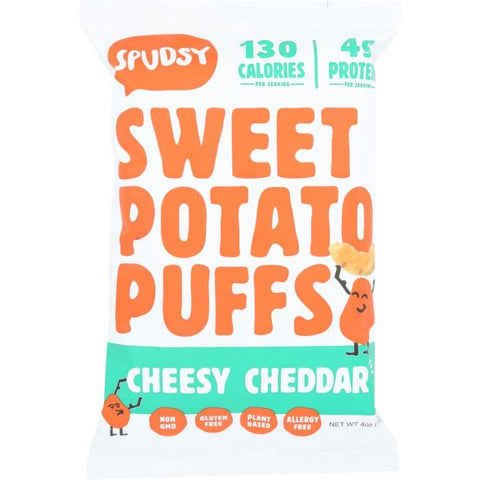 SPUDSY: Puff Sweet Potato Cheddar, 4 oz