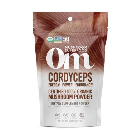 OM ORGANIC MUSHROOM NUTRITION: Cordyceps Mushroom Powder, 100 gm