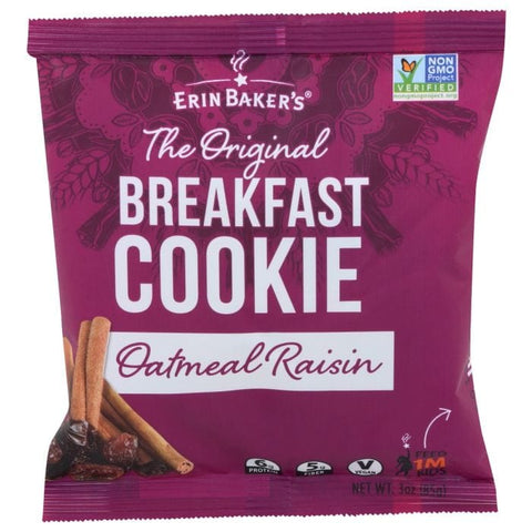 ERIN BAKERS: Oatmeal Raisin Breakfast Cookies, 3 oz