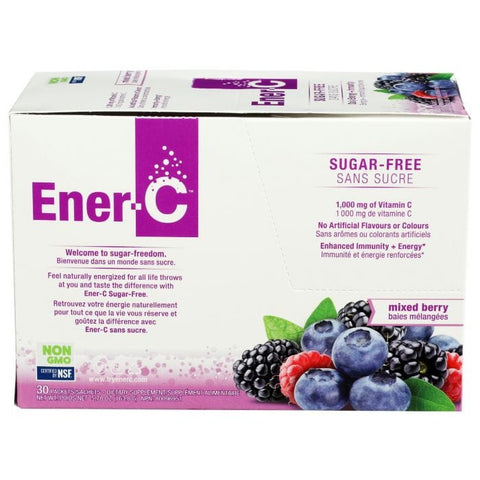 ENER C: Vitamin C Sugar Free Mixed Berry Packet, 30 pc