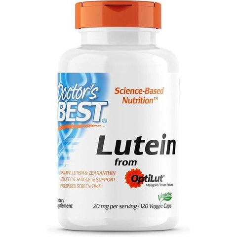 DOCTORS BEST: Lutein Optilut 10Mg, 120 vc