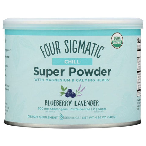 FOUR SIGMATIC: Chill Super Powder Blueberry Lavender, 4.94 oz