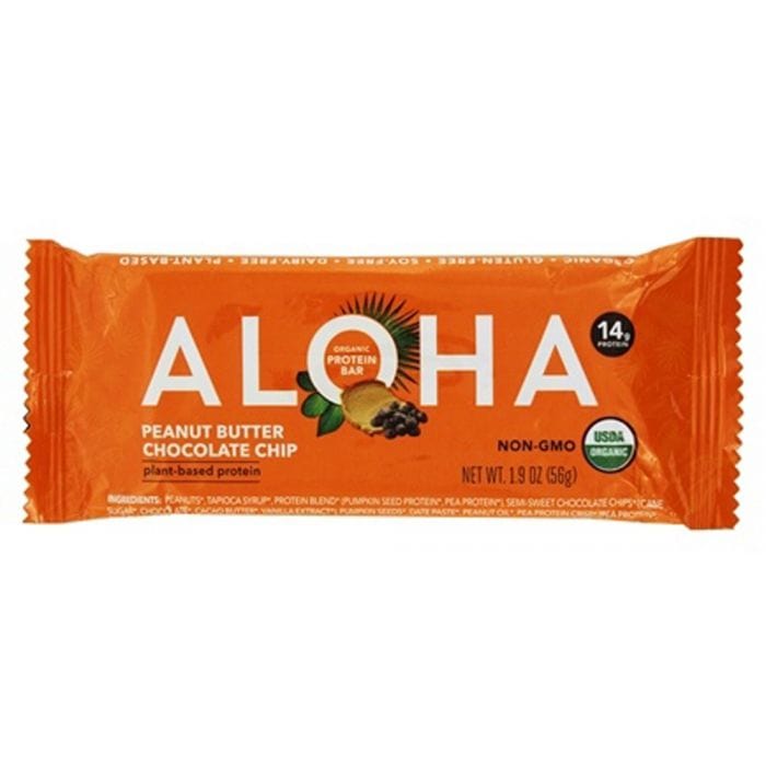 ALOHA: Bar Peanut Butter Chocolate Chip, 1.9 oz – Upvitals