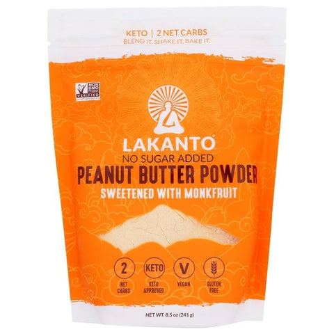 LAKANTO: Powder Peanut Butter, 8.5 oz