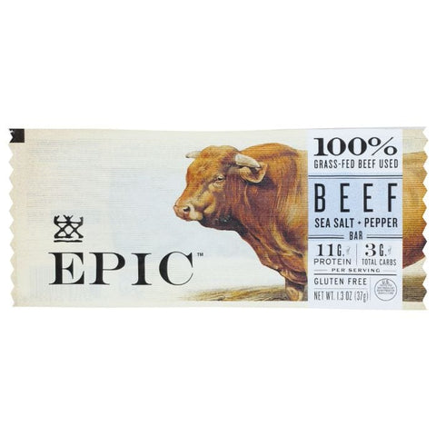 EPIC: Beef Sea Salt Plus Pepper Bar, 1.3 oz