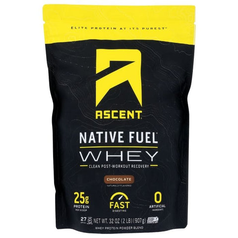 ASCENT: Whey Protein Native Choco, 2 lb