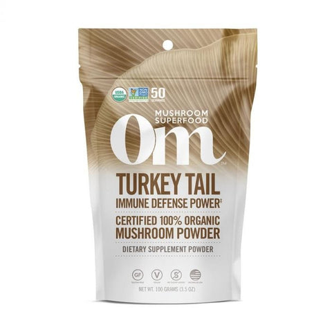 OM ORGANIC MUSHROOM NUTRITION: Turkey Tail Immune Defense Power, 100 gm